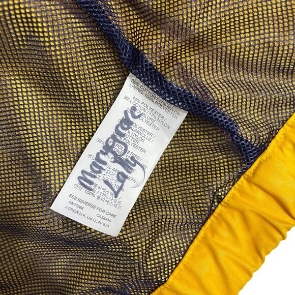 Crew Cuts 3 Yellow Hooded Rain Coat Lined Polyester (some marks) Polyester Blen - Picture 6 of 8